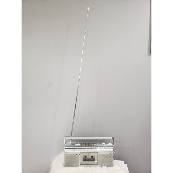 JVC RC-S5JW BIPHONIC Stereo With AC Adapter Pack‎ FM AM Works - Picture 8 of 13